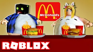DAS PASSIERT NACH 3 STUNDEN IM McDonalds ✿ Roblox [Deutsch/HD]