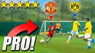 I Challenged Kid PRO Footballers to A Football Tournament! MAN UNITED KID SANCHO vs KID HALAAND!!