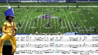 Hebron Band 2021 PENstriped opener solo's transcribed