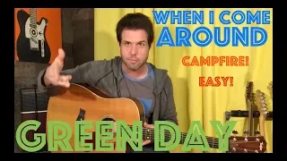 Guitar Lesson: Green Day - When I Come Around - CAMPFIRE