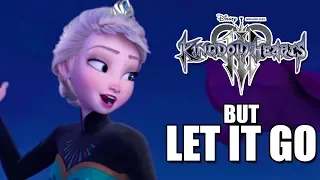 Queen Elsa Sings "Let It Go" in Kingdom Hearts 3 and it's actually cool