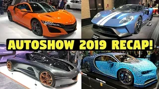 2019 Canadian Auto Show HIGHLIGHTS - Lego Bugatti, Shelby GT500, Ford GT, & More!