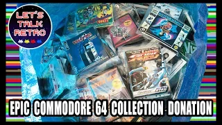Epic Commodore 64 Collection Donation