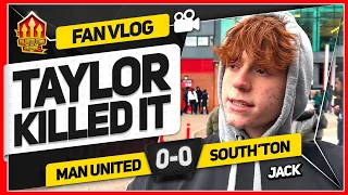 REFEREE KILLED THE GAME! Manchester United 0-0 Southampton | Jack Fan Vlog!