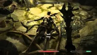 Let's Play Skyrim - Avenging Golldir's Ancestors In Hillgrund's Tomb - 17