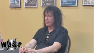 W.A.S.P. Blackie Lawless VIP Experience Comments on the Original Band Members #wasp #blackielawless