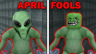 Roblox Area 51 APRIL FOOLS UPDATE... 💀