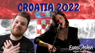 ESC VICTOR_08 REACTS TO EUROVISION - CROATIA 2022 | MIA DIMŠIĆ | GUILTY PLEASURE (REACTION)