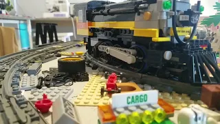 Explaining locomotive wheel slip with a Lego train