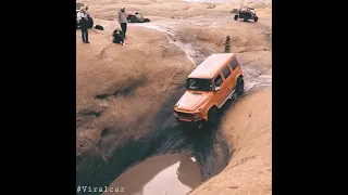 G-wagon (G-63) stuck in mud tub | #gwagon #viral #offroad #trending #shorts #viralcar #g63 #mud