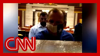 New footage shows January 6 rioters yelling at GOP lawmakers