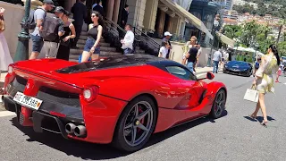 SUPERCARS Monaco 2022 - LaFerrari, Huracan STO, Maserati MC20, new GT3, 812 GTS, 918