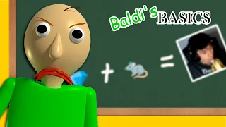 primera vez jugando BALDI jaja (ta bien curseado)