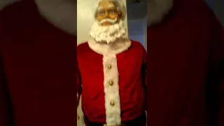 My Gemmy Animated Dancing Singing Santa Claus With The Flat Base