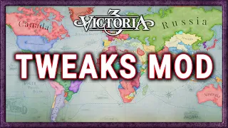 Victoria 3 but its running the Tweaks mod - AI Only Timelapse