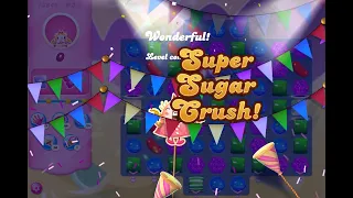 Candy Crush Saga Level 13842 (2nd version, 3 stars, NO boosters)