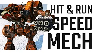 Hit and Run Speed Mech - The Black Lanner - Mechwarrior Online The Daily Dose #1231
