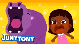 Let’s Go to the Zoo | Animal Song for Kids | Giraffe, Elephant, and More Zoo Animals | JunyTony