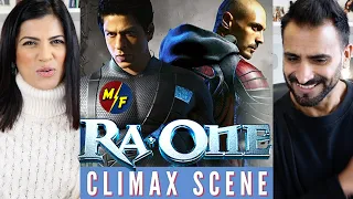 RA ONE CLIMAX FIGHT SCENE REACTION!! | Shah Rukh Khan | Arjun Rampal | Kareena Kapoor