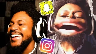 WHY AM I LAUGHING SO HARD | Snapchat and Instagram Filters