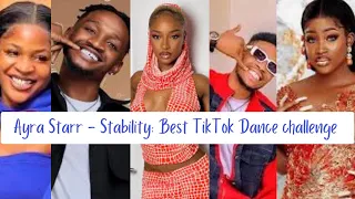 Ayra Starr - Stability 🥰 Best TikTok Dance challenge ❤️❤️❤️