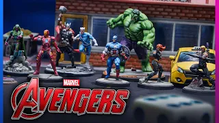 Can the Avengers save New York from Ultron? | Battle Report: Marvel Crisis Protocol