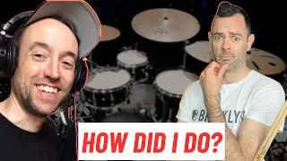 Richard Spaven Reacts to ME Playing His Most Famous Song