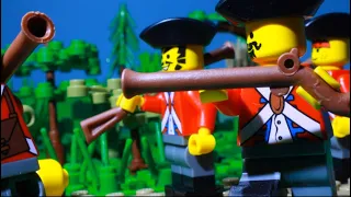 American Revolution Ambush - Lego Stop Motion