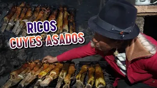 RICOS CUYES ASADOS EN LEÑA | Doña Empera