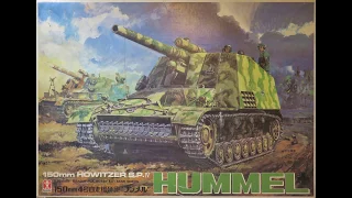 1/15 Bandai 150mm Howitzer S.P.IV HUMMEL Kit# 8351