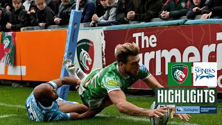 Highlights: Leicester Tigers v Sale Sharks | Gallagher Premiership 23/24, Round 2