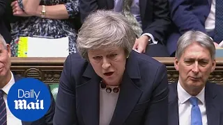 May: 'The only way to avoid no-deal is to vote for the deal'