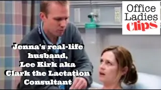 Jenna Fischer's Husband Played the Lactation Consultant - Lee Kirk - The Office Ladies Podcast Clips