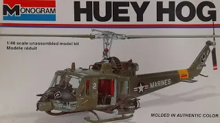 Monogram 1/48 UH-1 Huey Hog WIP #2 update