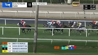 Gulfstream Park Carrera 11 - 14 de Agosto 2021