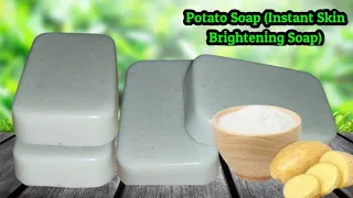 Homemade Potato Soap // skin whitening and glowing soap//Potato soap #KFRMedia