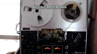 RNI Fire Bomb attack ~ extract from Reel to Reel