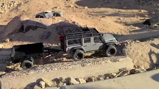 Traxxas TRX 4M Defender Unboxing and 1st Run - S02E053