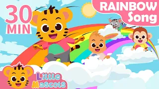 Colors Of The Rainbow + Count to 10 + more Little Mascots Nursery Rhymes & Kids Songs