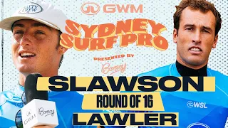 Jordy Lawler vs. Levi Slawson I GWM Sydney Surf Pro presented by Bonsoy - Round of 16