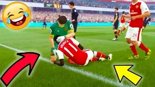 FIFA 18 СМЕШНЫЕ МОМЕНТЫ и БАГИ / FIFA 18 FAIL Compilation