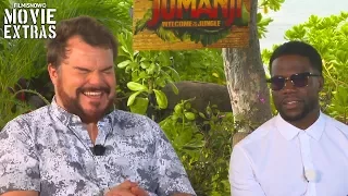 Jumanji: Welcome to the Jungle (2017) Kevin Hart & Jack Black talk about the movie