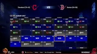 GAME 2 OF THE CLEVELAND INDIANS VS MINNESOTA TWINS MLB THE SHOW 17 AUG 16, 2017