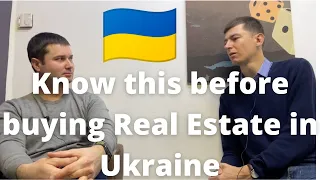 Real Estate transactions in Ukraine - Legal aspects and what to watch out for - with lawyer Leonid