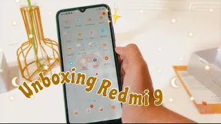 Unboxing Xiaomi Redmi 9A Aesthetic Android