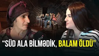 Palçıqdan daxma, siçanlı yataq | 6 nəfərlik ailənin dramı - ARZUNUN VAXTI