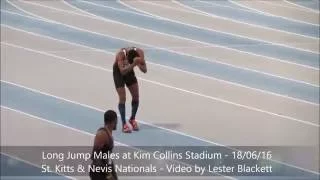 Long Jump Males - 2016 National Champs