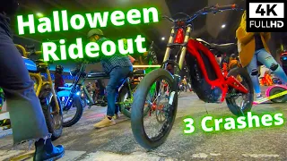 World's Largest E-Rideout // eBikes Take Over LA // Halloween 2020