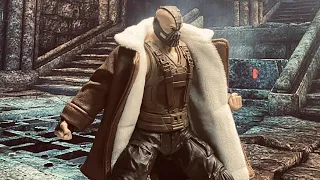 FULL REVIEW BANE TRENCH COAT THE DARK KNIGHT RISES MCFARLANE DC MULTIVERSE ACTION FIGURE