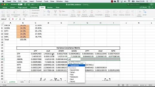 How to Easily Calculate Portfolio Variance for Multiple Securities in Excel